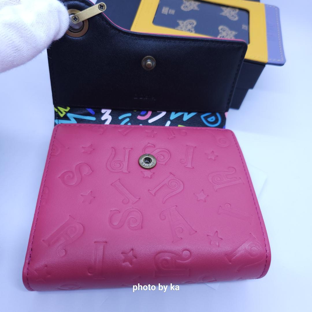 アナスイ 新品 未使用 ANNA SUI 折り財布 ディズニー コラボ デイジー
