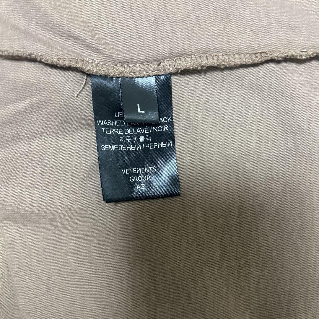 VETEMENTS★リバースアナーキーTシャツ VETEMENTS☆リバースアナーキーTシャツ (VETEMENTS/Tシャツ