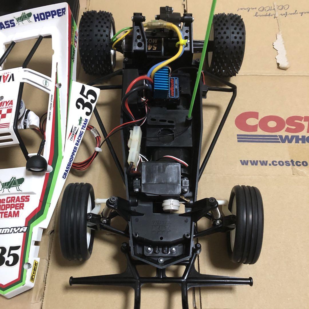 タミヤ RC グラスホッパー フルセット 540モーター、ライトLED タミヤ RC グラスホッパー フルセット 540モーター、ライトLED