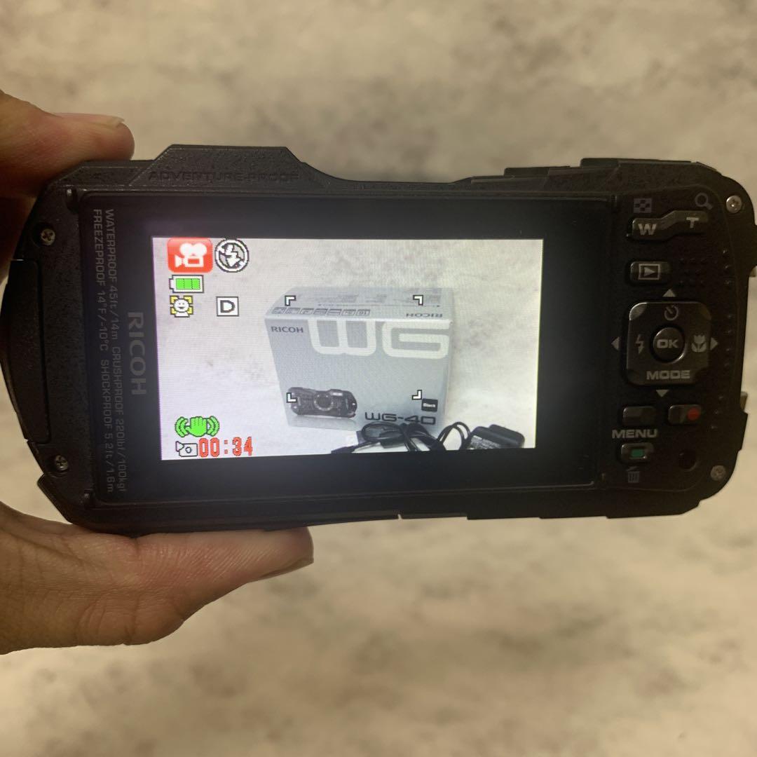 RICHO WG-40 デジカメ 美品