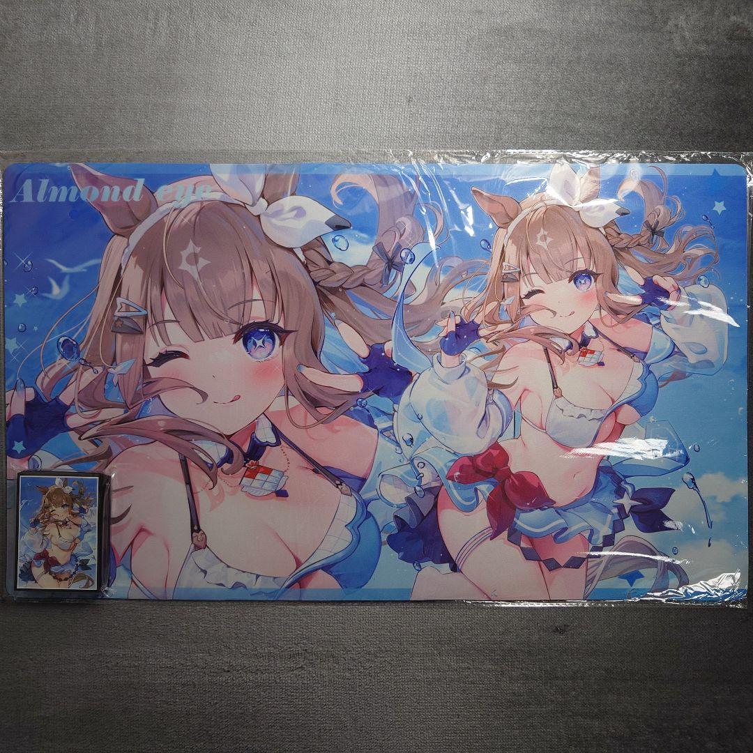 α1 ウマ娘 水着-ピース-ピース アーモンドアイ スリーブ-プレイマット