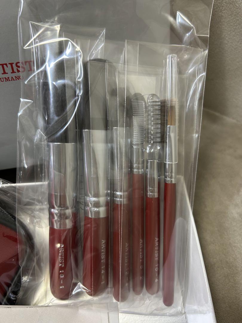 【ポーチ付】竹宝堂　CHIKUHODO メイクブラシ　6本セット　熊野筆　化粧
