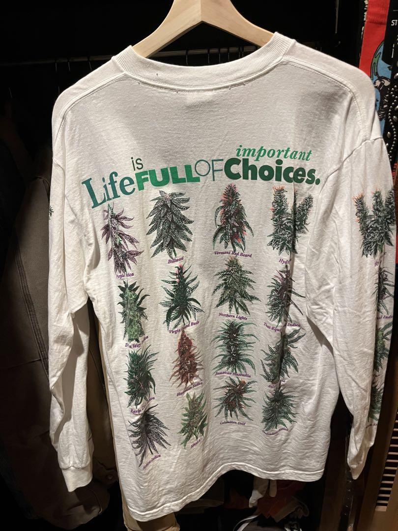 Life is FULL OF Choices M 大麻　weed Tシャツ