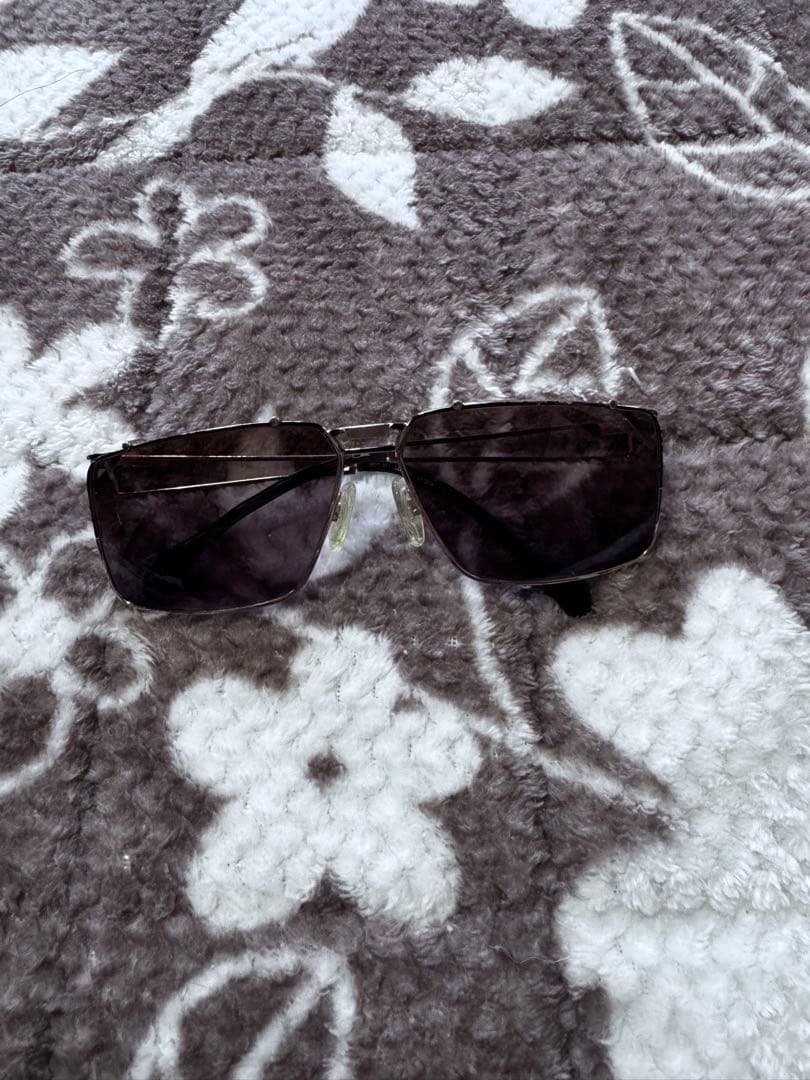 ゴールド八角形サングラス