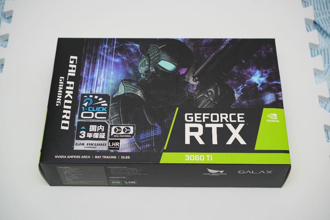 値下げ！GeForce GG-RTX3060Ti-E8GB/DF/LHR