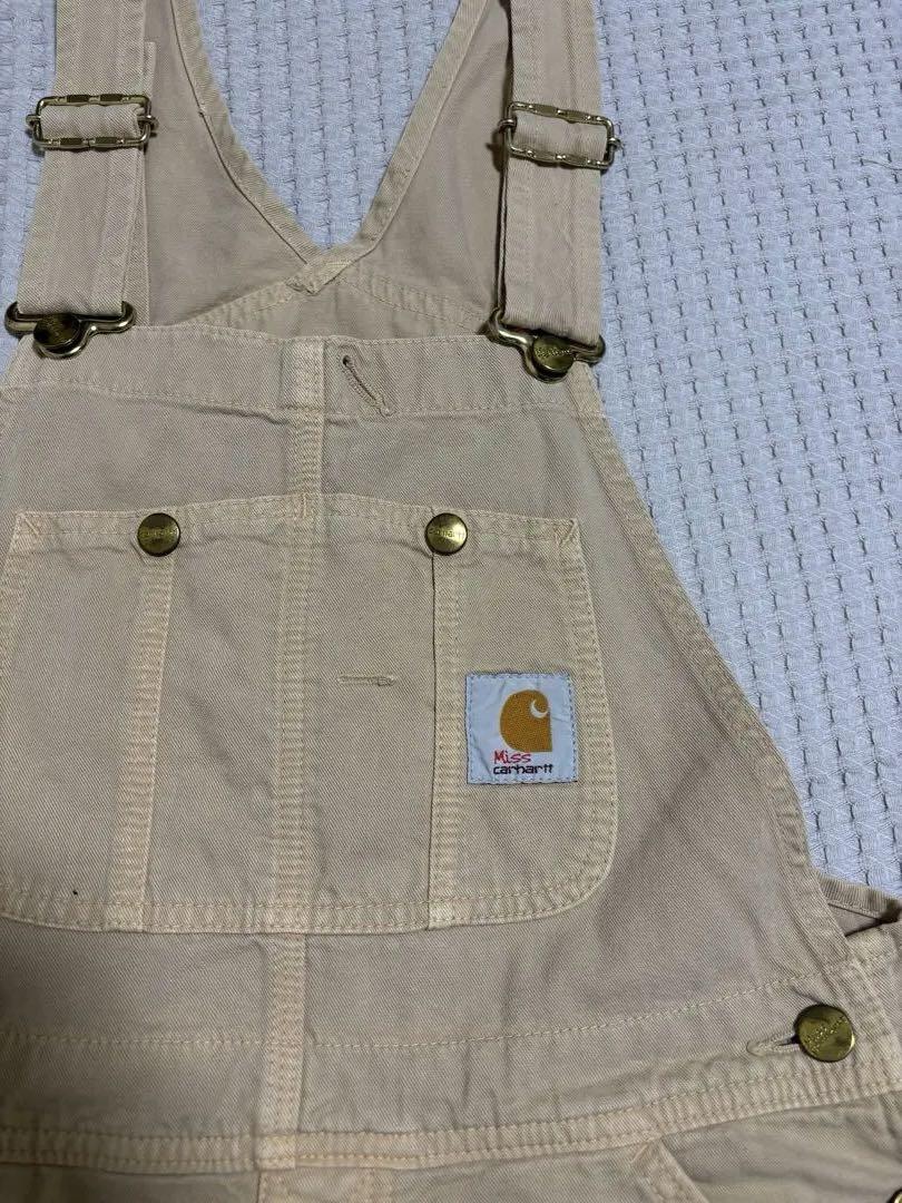 Carhartt ベージュ サロペットオーバーオール
