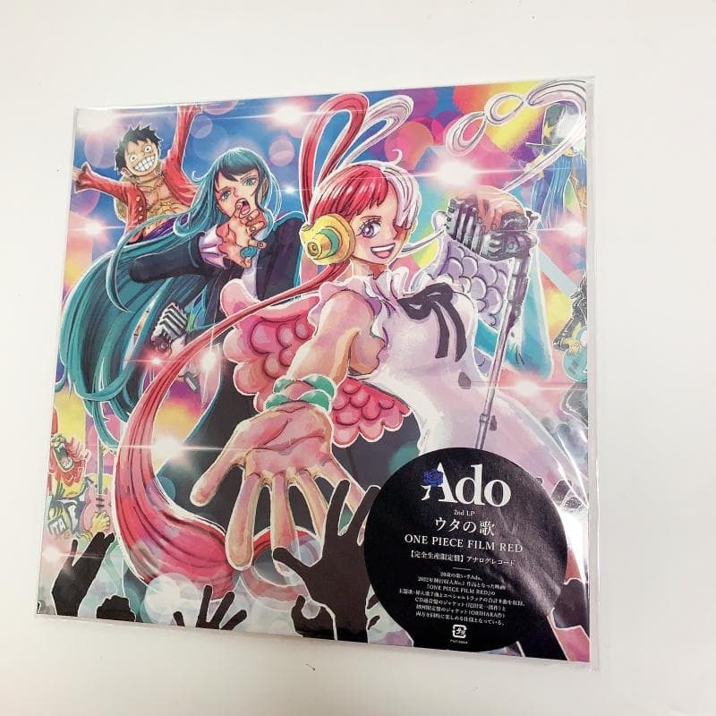 条件付き送料無料。 ウタの歌 ONE PIECE FILM RED 完全生産 盤 ado レコード♥に近い