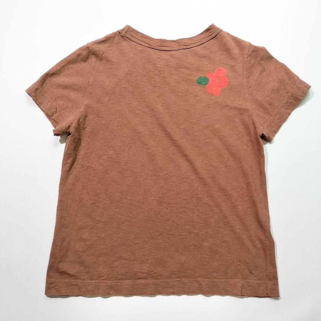 2枚セット✨️ 45R プリント Tシャツ コットン カットソー 半袖 黄 茶