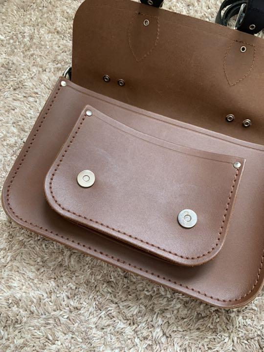 Cambridge Satchel ブラウンショルダーバッグ