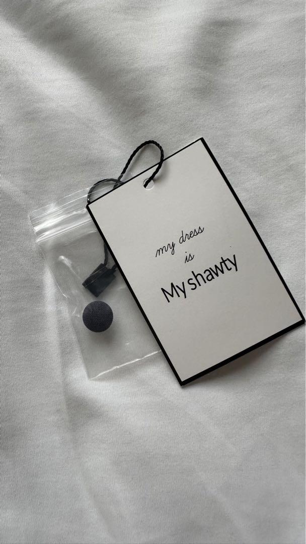 My shawty ドレス　ブルーグレー