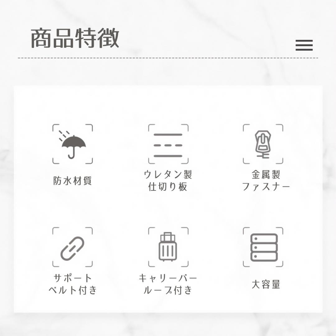 ［TAKUBAさん専用］新品　メイクボックス メイクケース メイクポーチ 大容量