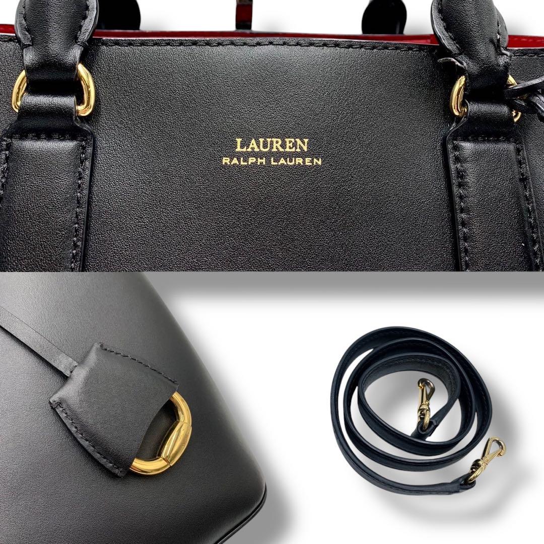 極美品 ローレンラルフローレン ドライデンマーシー トート