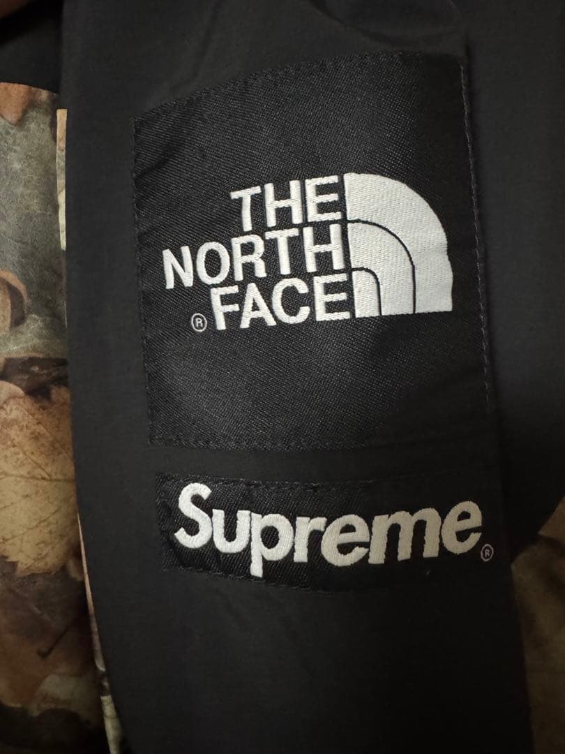 The North Face x Supreme マウンテンパーカー XL 枯葉