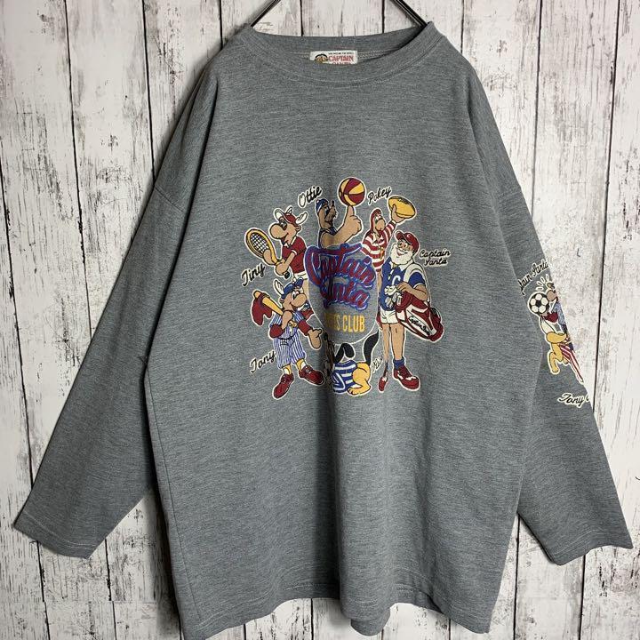 【キャプテンサンタ】古着 90s メンズ スウェット L 1点物 ★ヴィンテージ