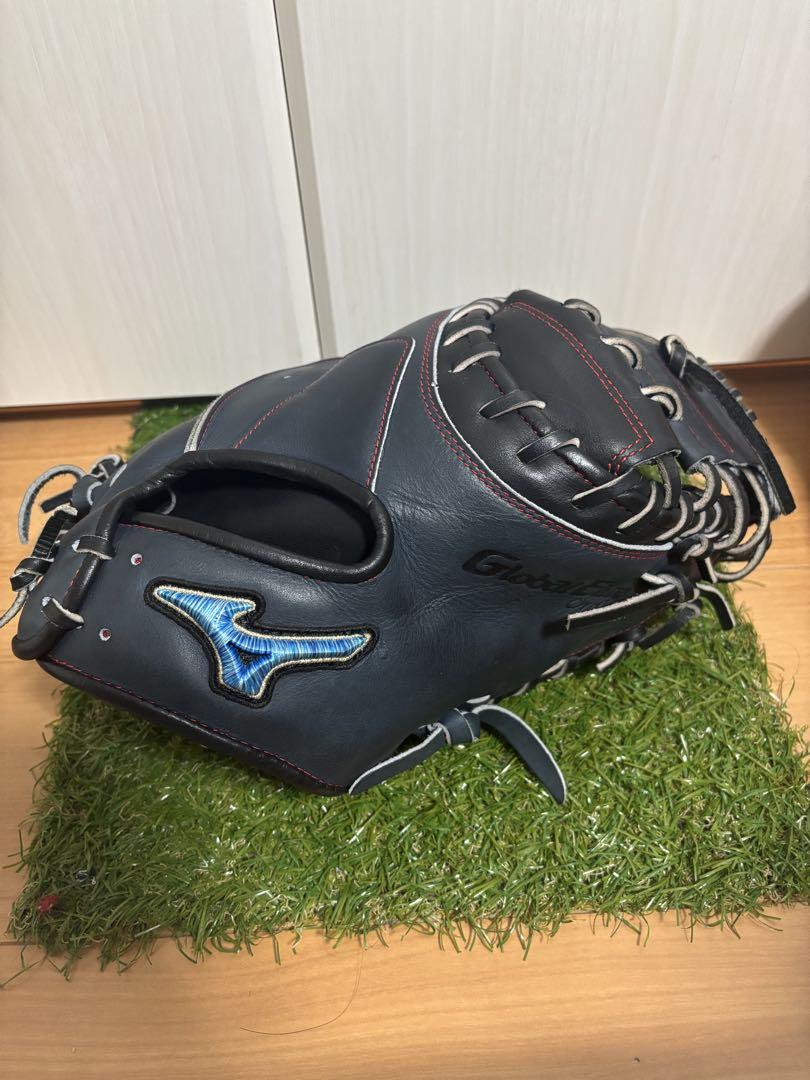 大城モデル　ミズノ　ダイバーシティブルー　グローバルエリート　キャッチャーミット