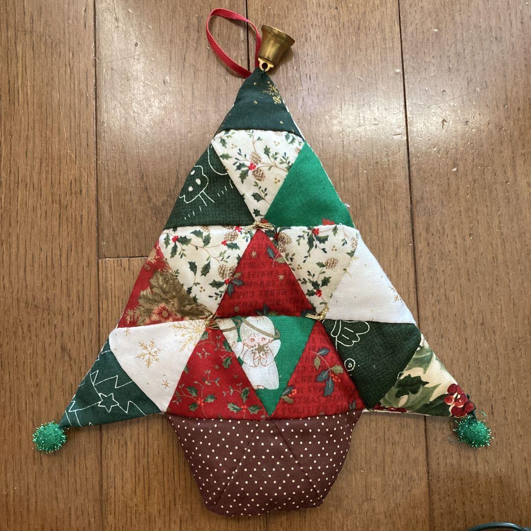 パッチワーク クリスマス 壁掛け収納ポケット MANYさんの作品 その他