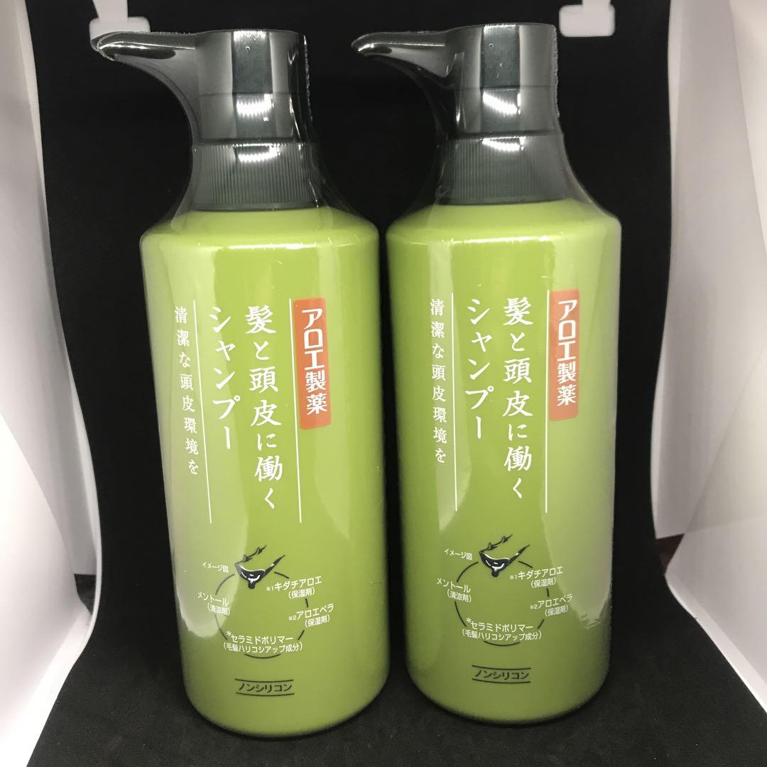小林製薬 アロエ製薬　髪と頭皮に働くシャンプー コンディショナー タメせる！小林製薬 「髪と頭皮に働くシャンプー本体