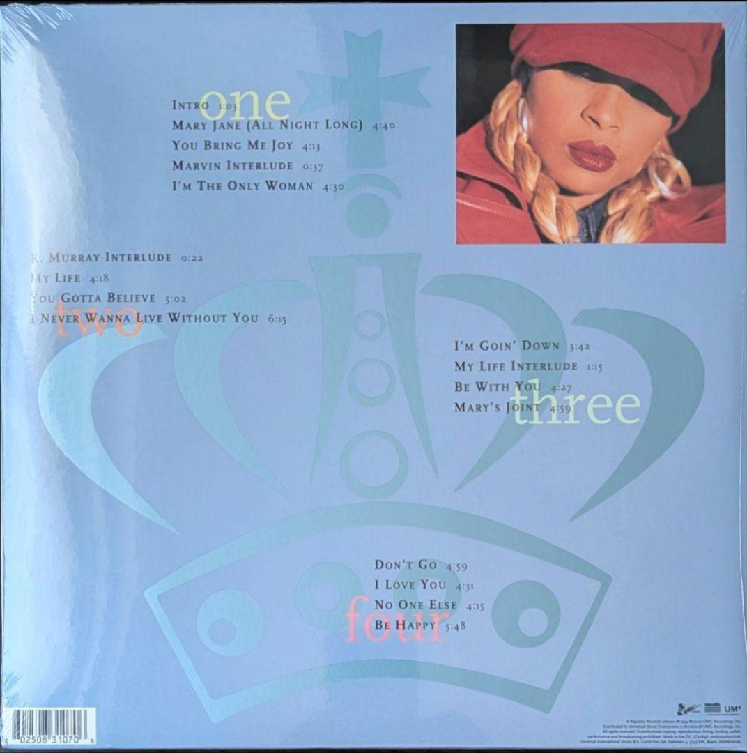 Mary J. Blige My Life メアリーJブライジ 新品LPレコード