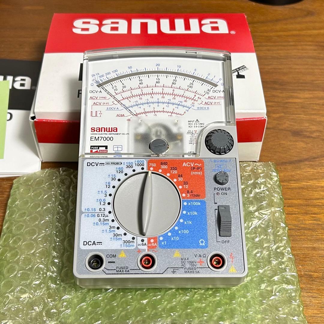 sanwa サンワ　ワイドレンジ FET MULTI アナログテスター EM7000 テスター sanwa 測定器」の人気商品一覧 | 安い商品を通販サイトから