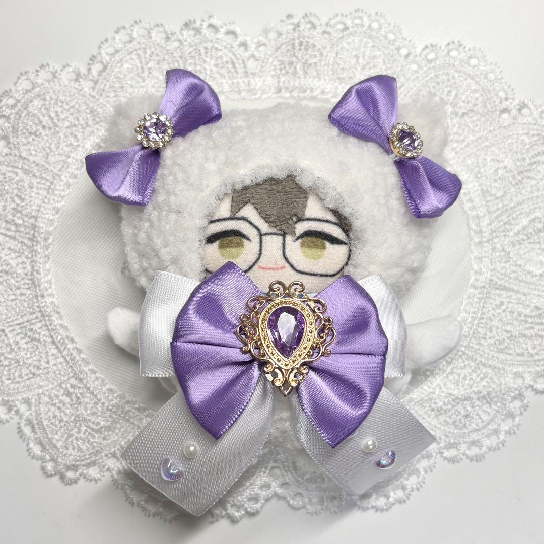 ぬい服　着ぐるみ　にじぱぺっと 10cm   紫 Amazon.co.jp: にじぱぺっと ぬい服 10cm 10センチ 着ぐるみ 紫