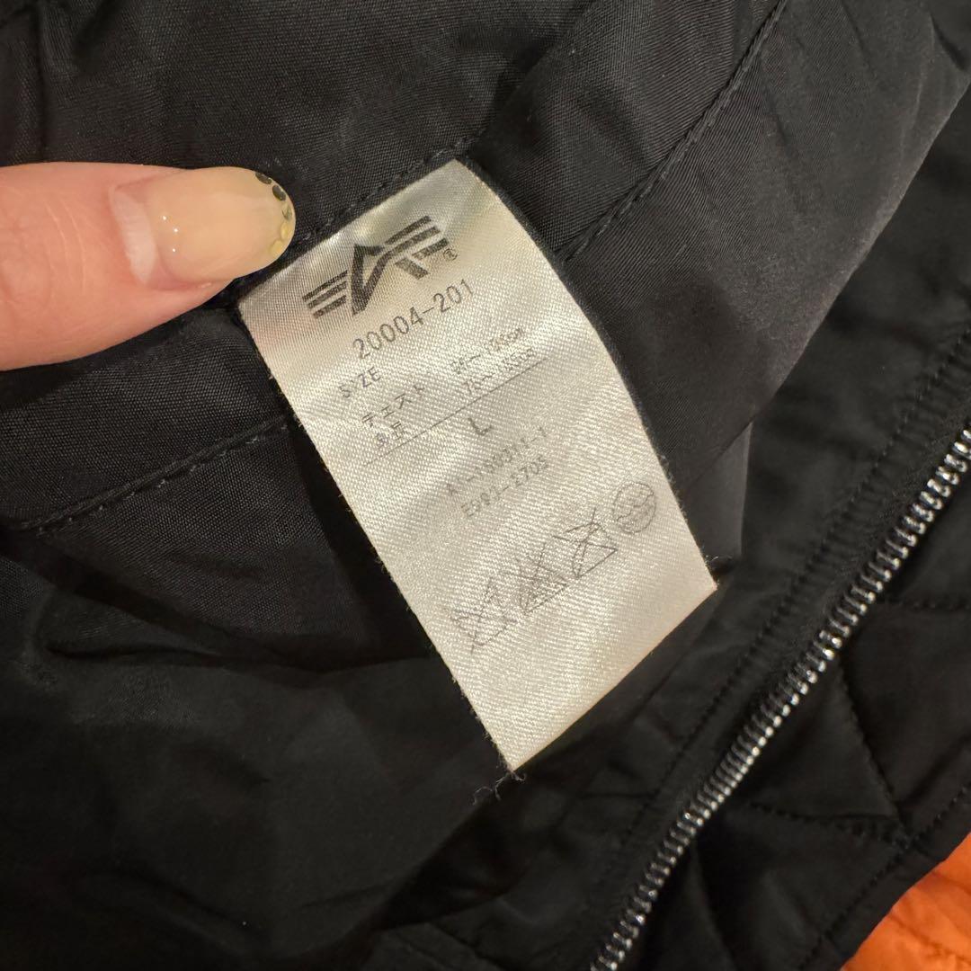 ALPHA INDUSTRIES MA-1 リバーシブル フライトジャケット