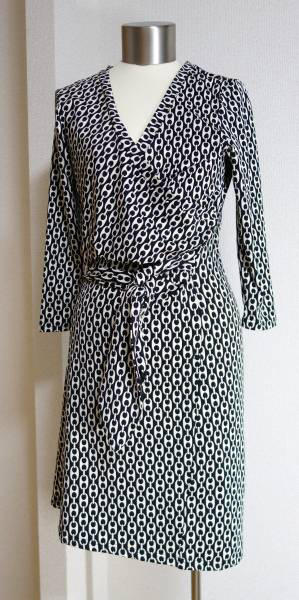 ジャージー★ルーシュ★ワンピース★ DIANE VON FURSTENBERG DIANE VON FURSTENBERG ジャージー ワンピース ルーシュ