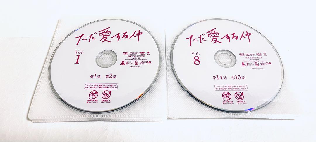 ただ愛する仲　日本版　【全13巻】　レンタル版DVD 全巻セット　韓国ドラマ