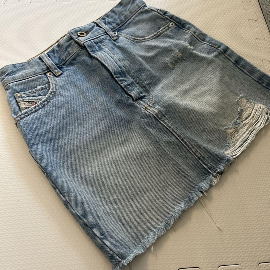 DIESEL デニムミニスカート