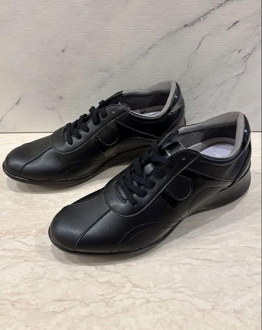 ホーキンス ANDREA HW00130 スニーカー ヒール 黒