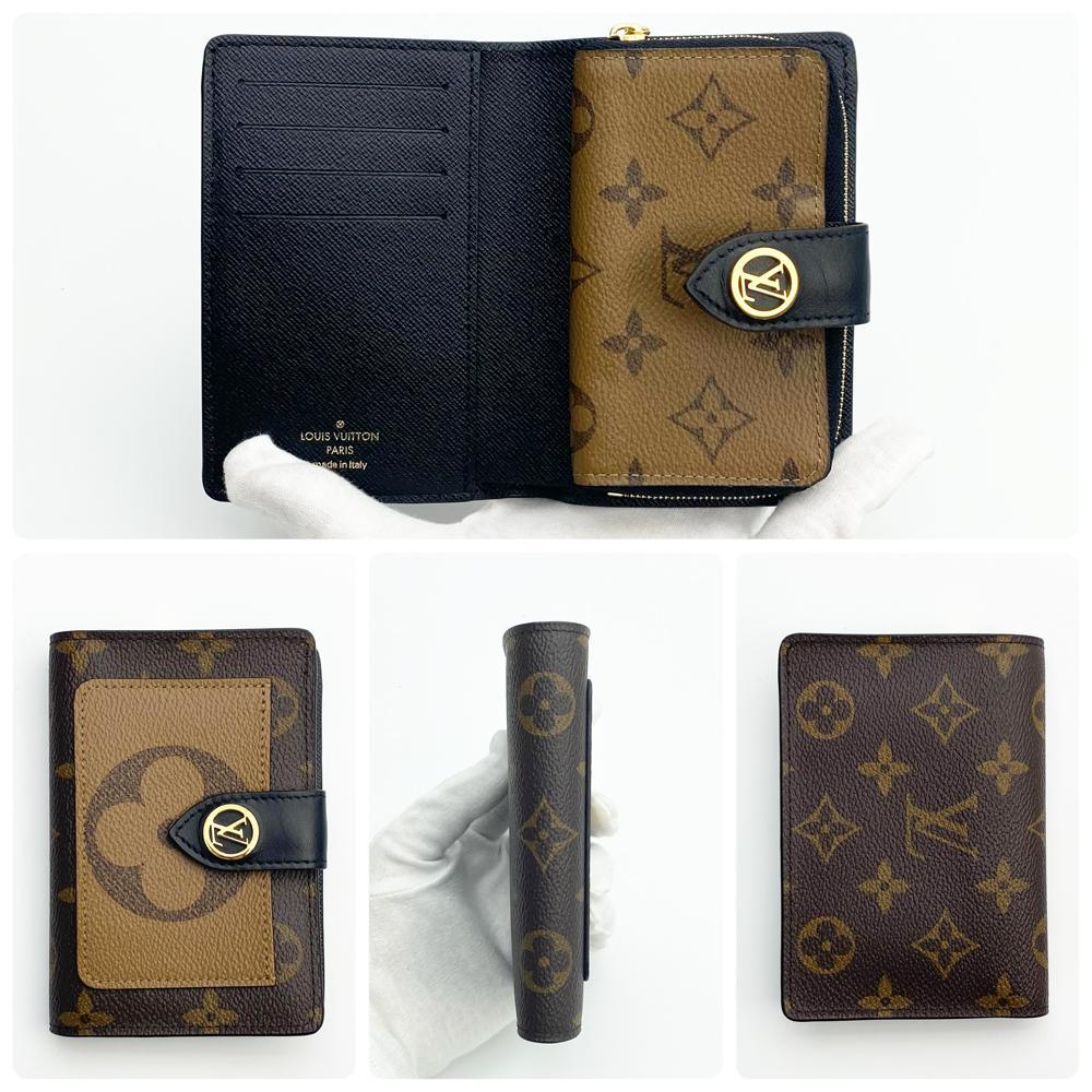 IC搭載 最高級美品⭐️ルイヴィトン モノグラムリバース ジュリエット 折り財布