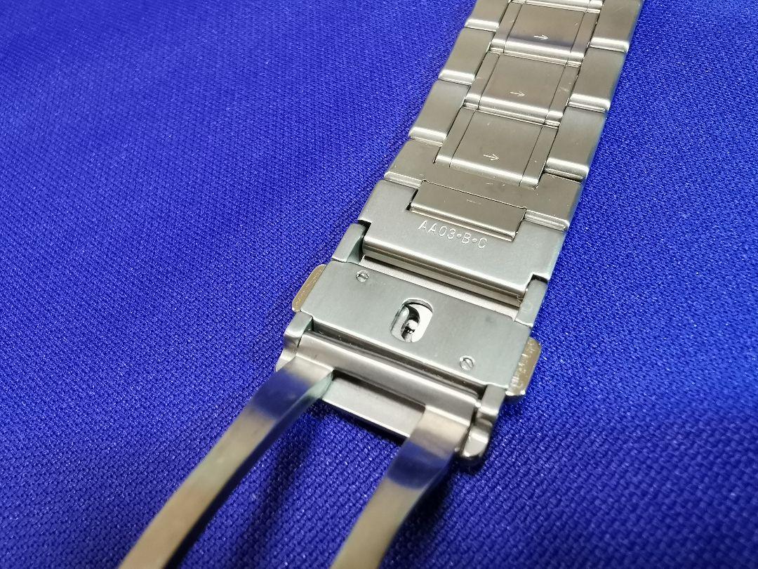 GrandSeiko 純正ブライトチタンブレスレット19mm幅ベルトバンド