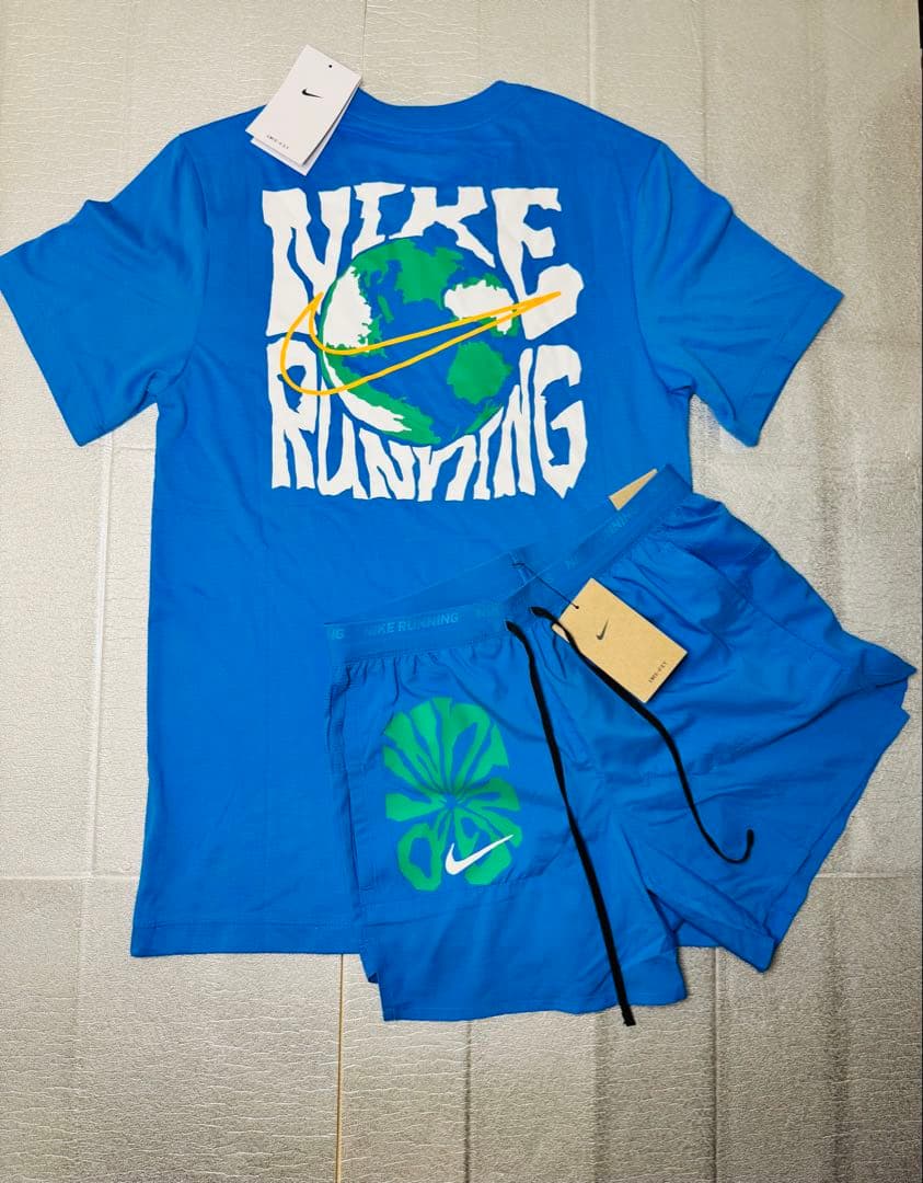 Nike ランニング Tシャツ ショートパンツ セットXL LL NIKE