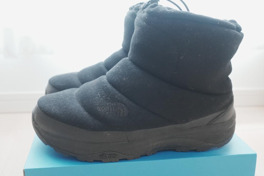 【THE NORTH FACE】ヌプシブーティ ウォータープルーフ 黒 28