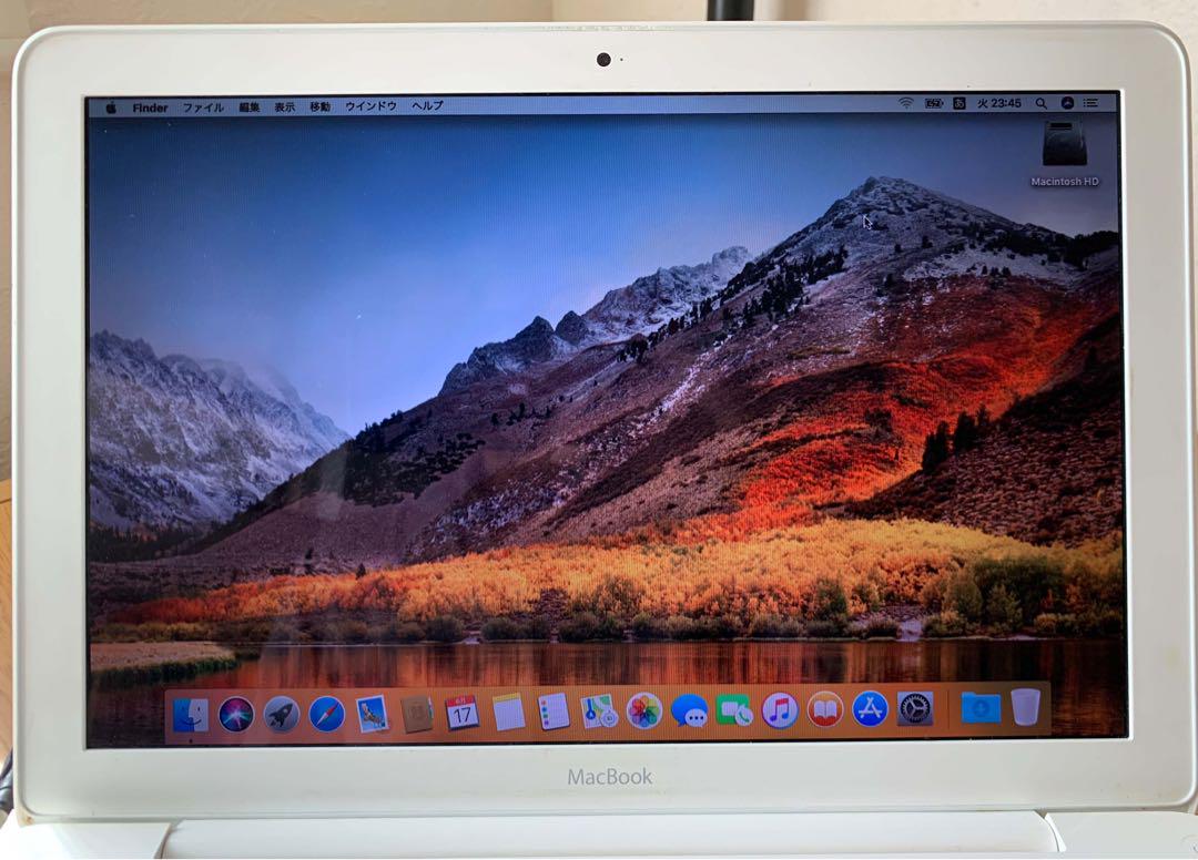 動作確認済！ Apple MacBook（ポリカ、白） late 2009 動作確認済！ Apple MacBook（ポリカ、白） late 2009 - メルカリ