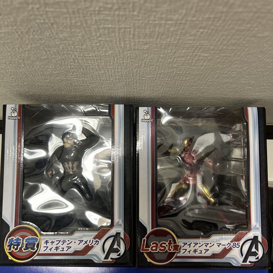 キャプテン・アメリカとアイアンマンマーク85 フィギュアセット