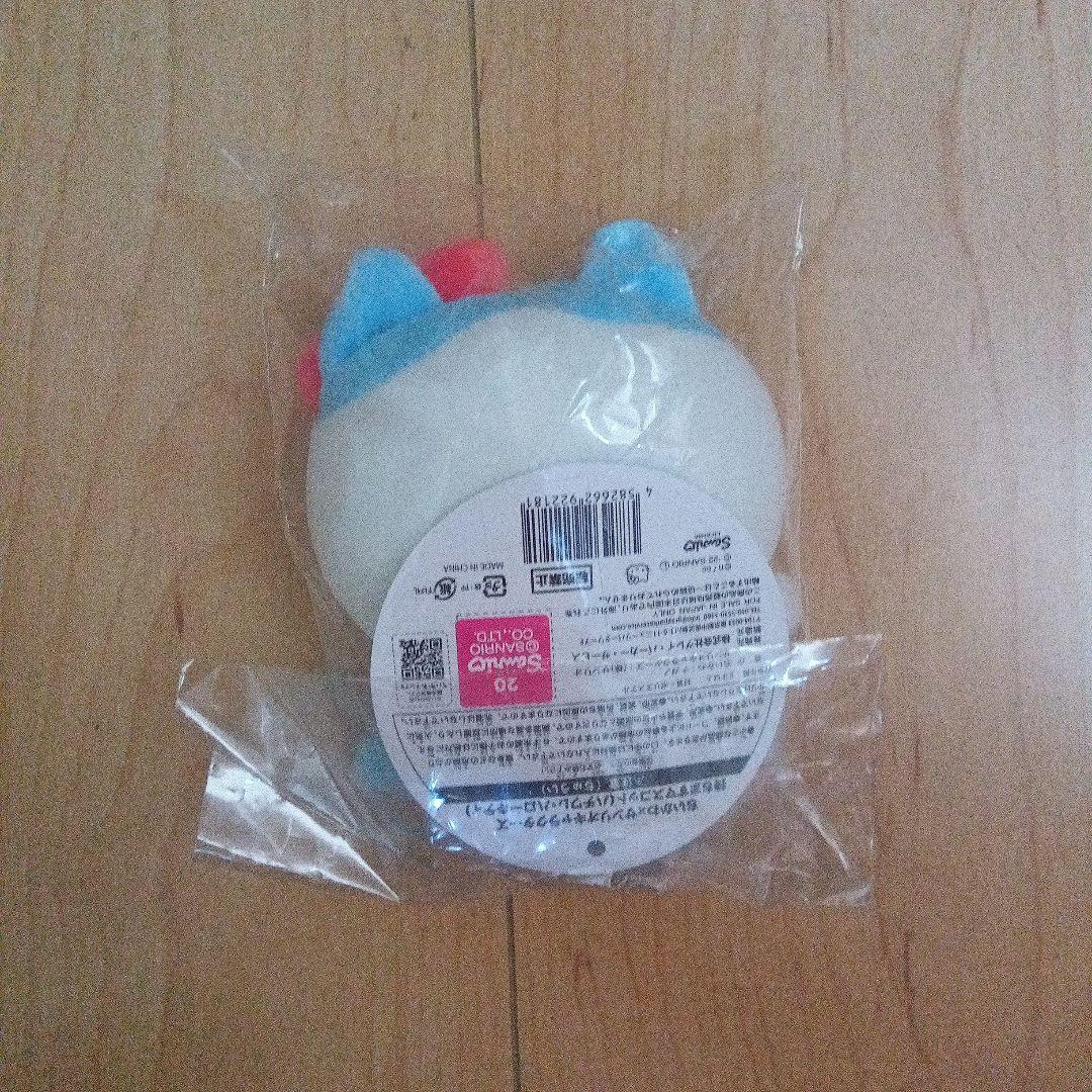 ハローキティ　ちいかわ　ハチワレ　持ちますマスコット ちいかわ×サンリオキャラクターズ 持ちますマスコット（ハチワレ