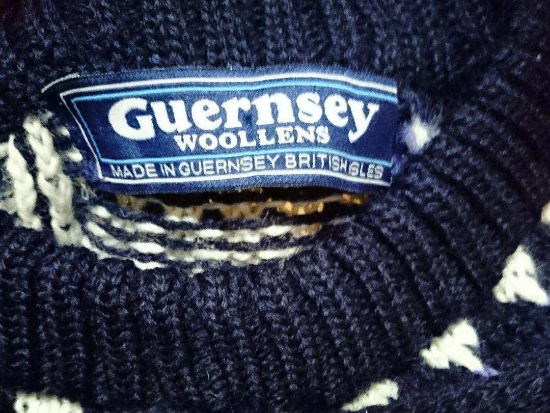 Guernsey ウールノルディックニット IQSd8-m32205438562 イギリス製 通販最新作