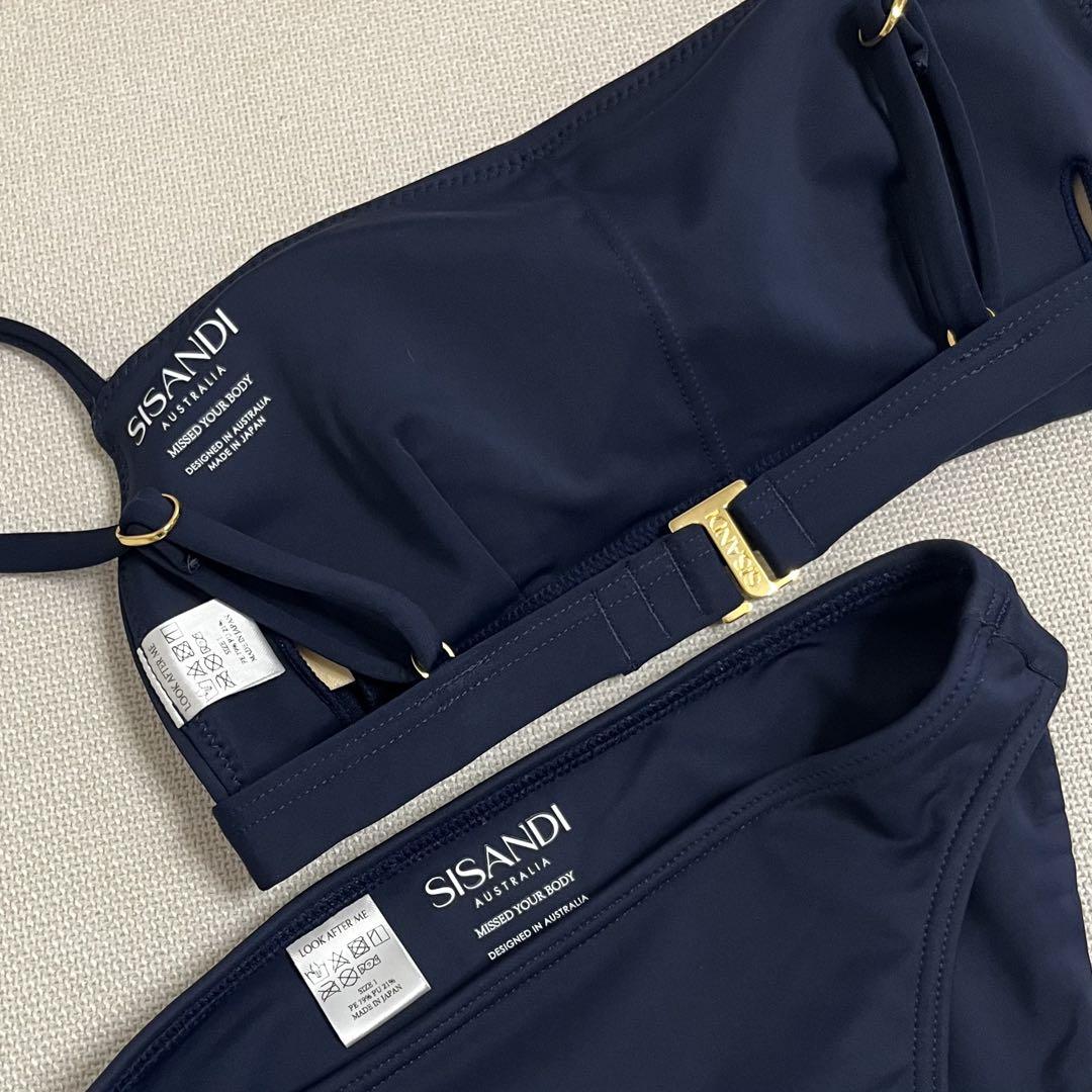 SISANDI｜ネイビー size1セット 初期デザイン ビキニ　セットアップ SISANDI｜ネイビー size1セット 初期デザイン ビキニセットアップ
