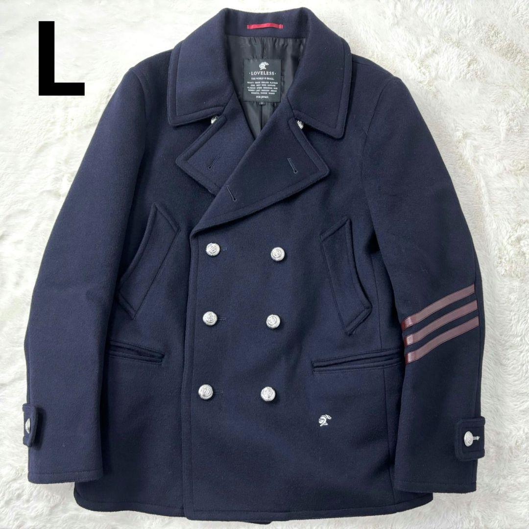 LOVELLESS ラブレス ナポレオン風コート ネイビー ダブル