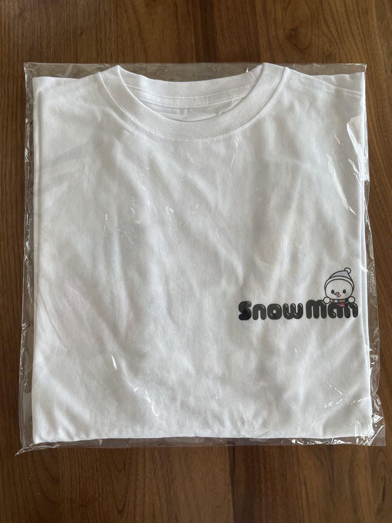 SnowMan Tシャツ 白 ロゴ スタジアム 国立 日産 SnowMan Tシャツ 白 ロゴ スタジアム 国立 日産 - メルカリ