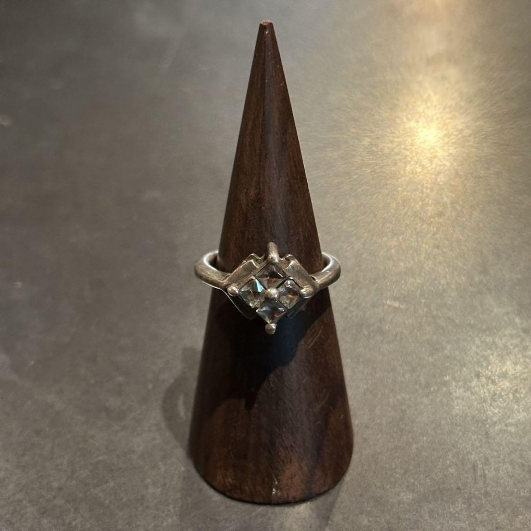 SILVER925 STONE DESIGN RING/シルバー/リング