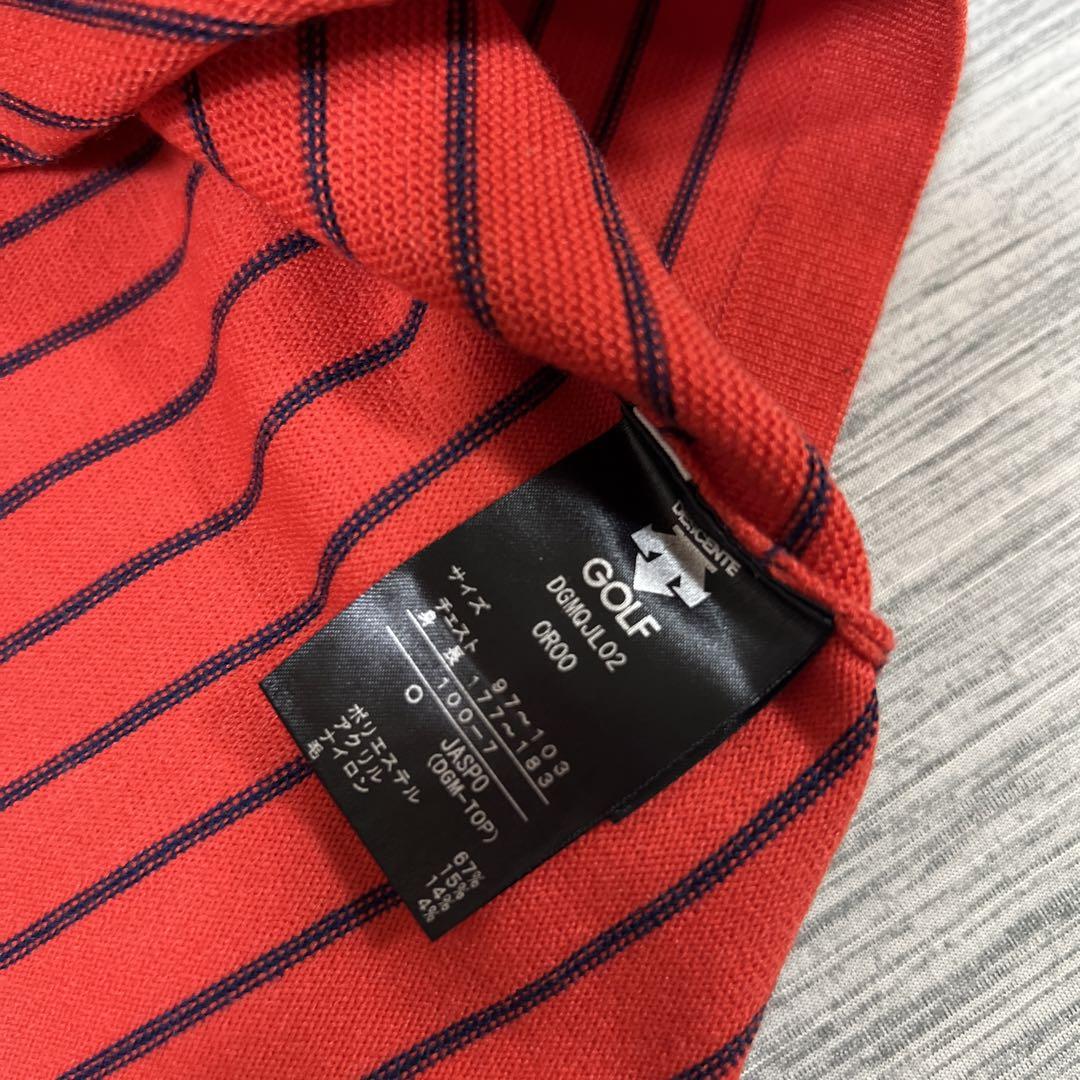 美品　DESCENTE GOLF デサントゴルフ　ライジングデザインセーター 美品 DESCENTE GOLF デサントゴルフ ライジングデザインセーター