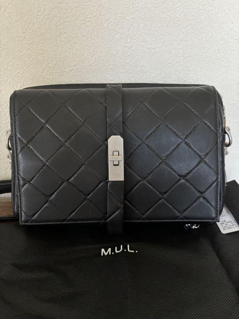 mul・キルティング ショルダーバッグ