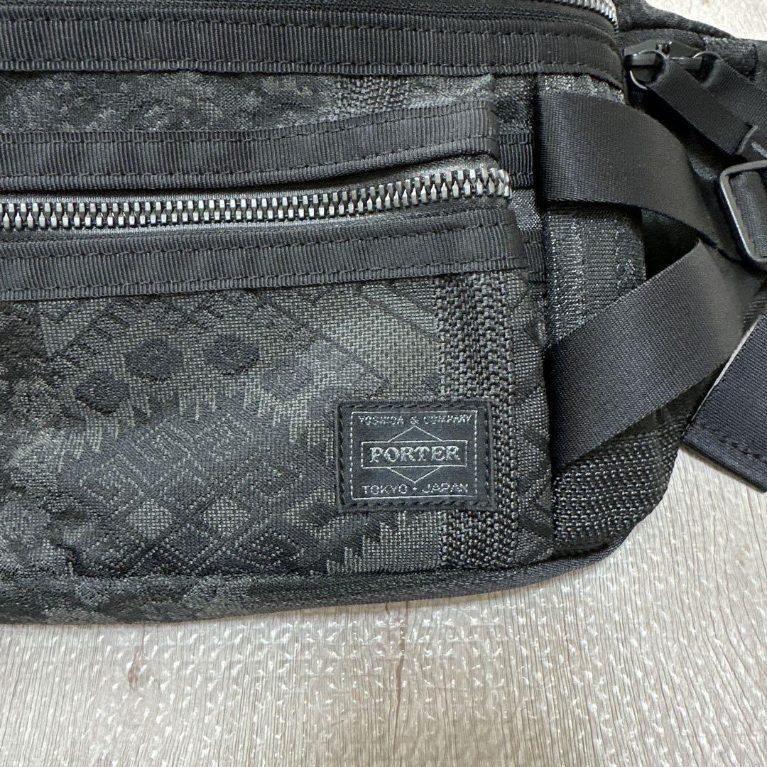 PORTER ボディバッグ ブラック 美品