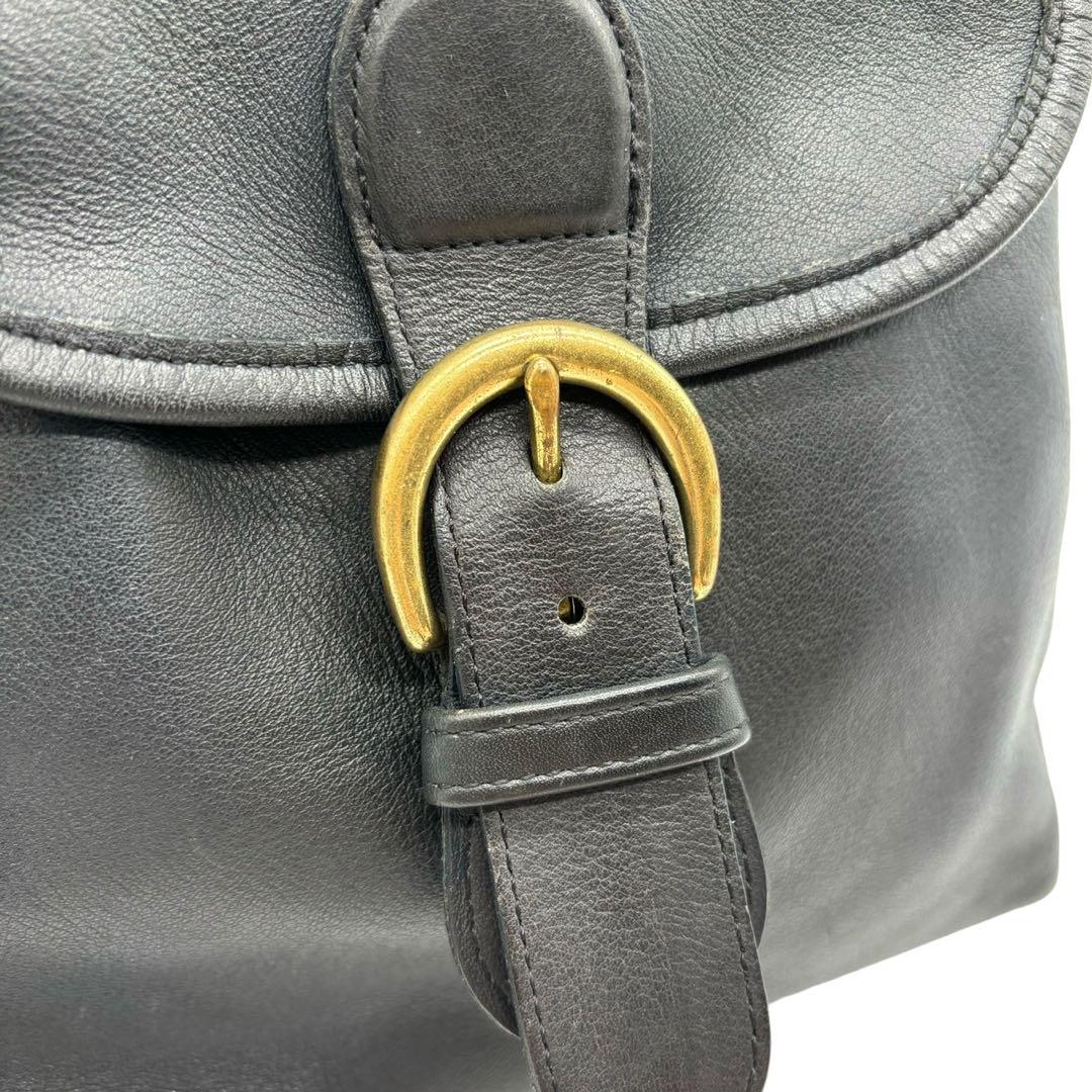 廃盤 希少 COACH コーチ オールドコーチ グラブタンレザー 巾着