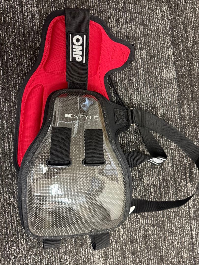 OMP オーエムピー カート カーボン リブ プロテクター KART BRIGHTFACE_UK