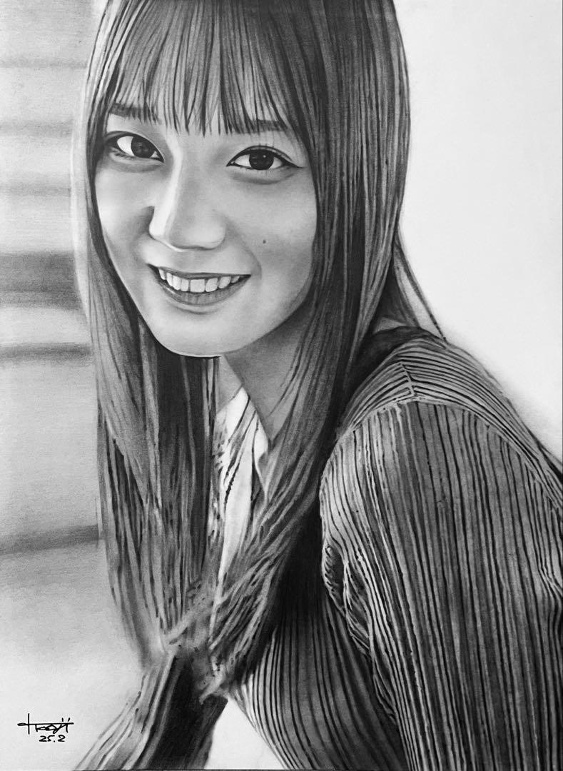 あっちゃんさんさま専用【手描き似顔絵】 手描き似顔絵 - あんどうみつきのhappy似顔絵ストア - イラスト