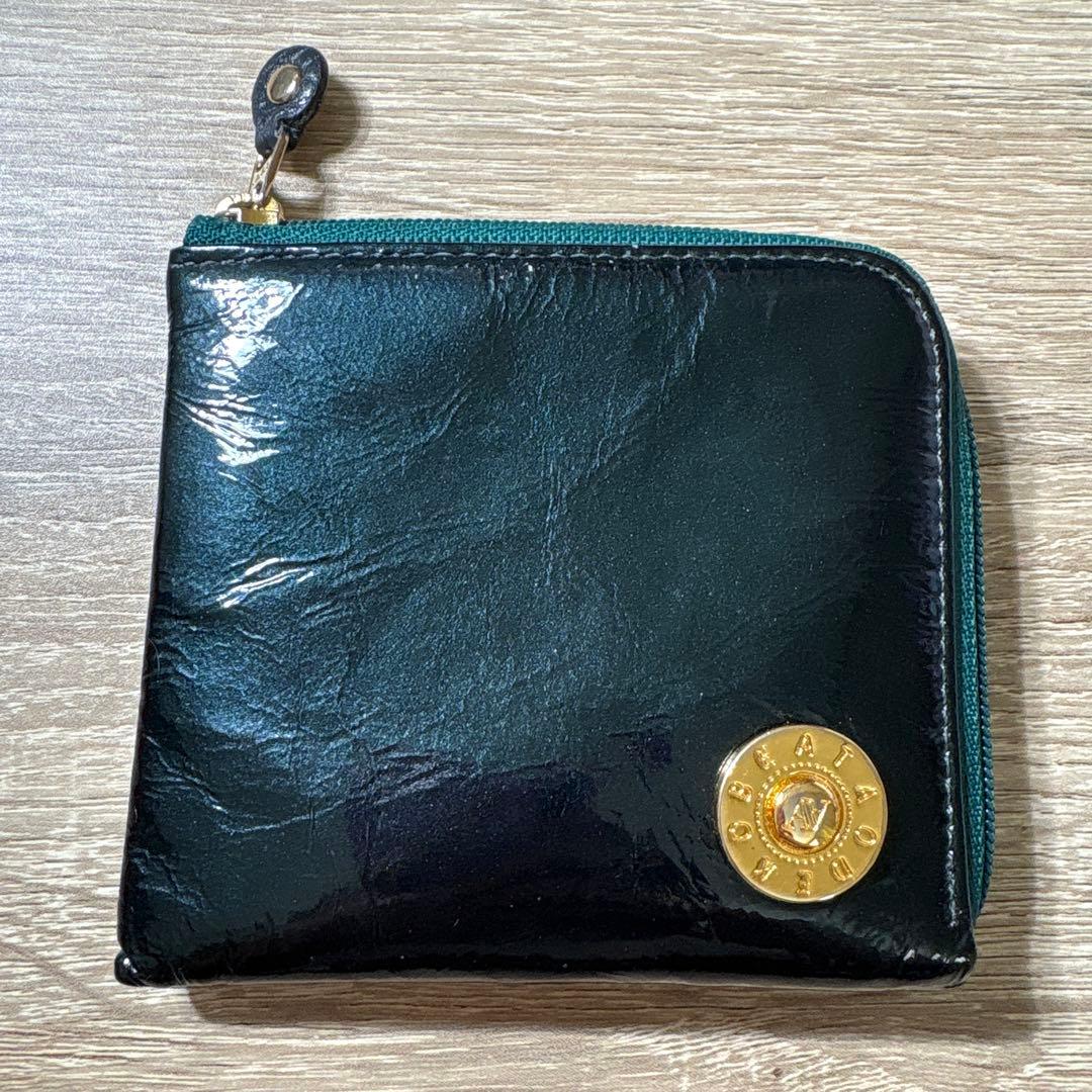ATAO アタオ 財布 ミニリモ ミニlimo パール ビリジアン L字