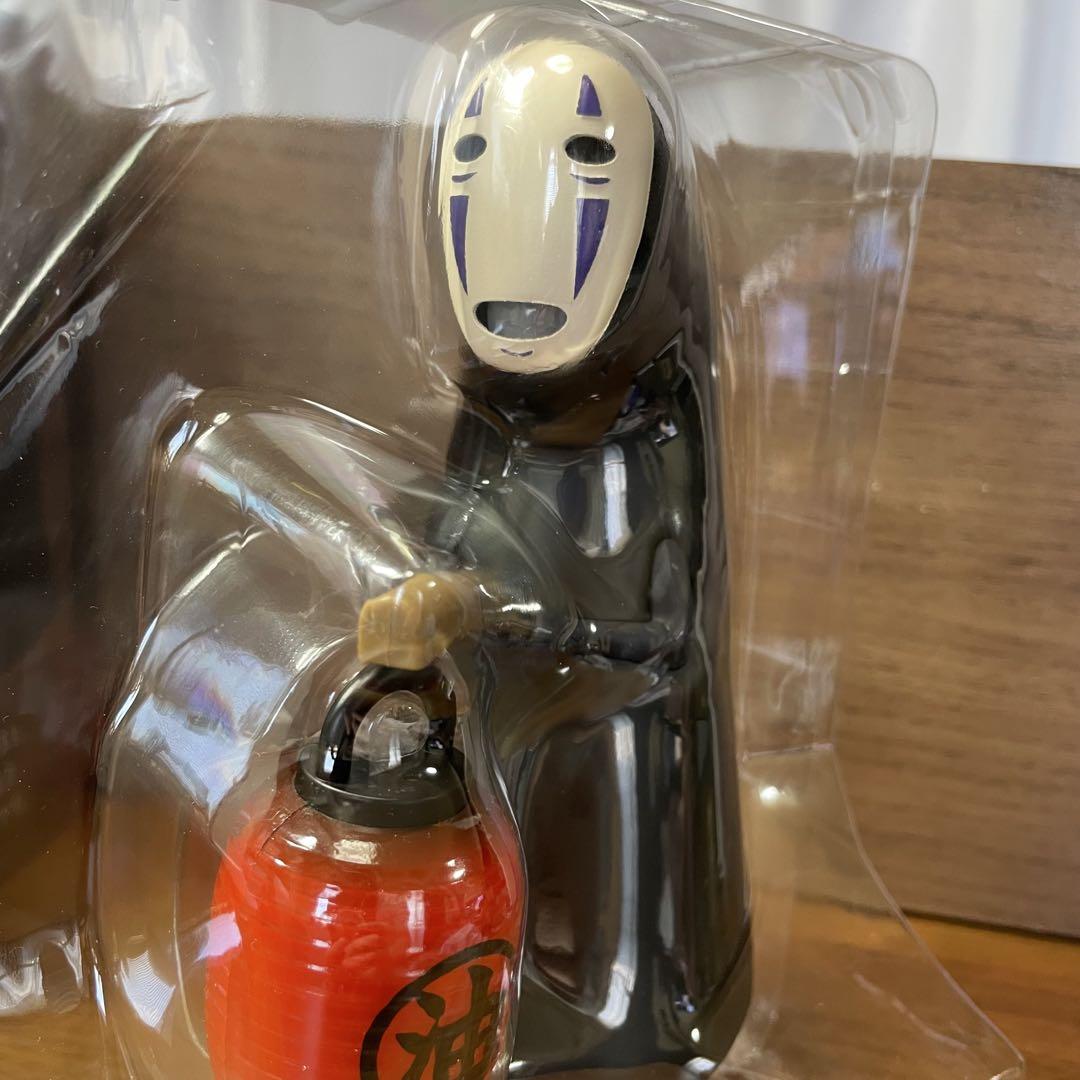 【未使用】ジブリ 千と千尋の神隠し　カオナシ センサーライト 提灯付