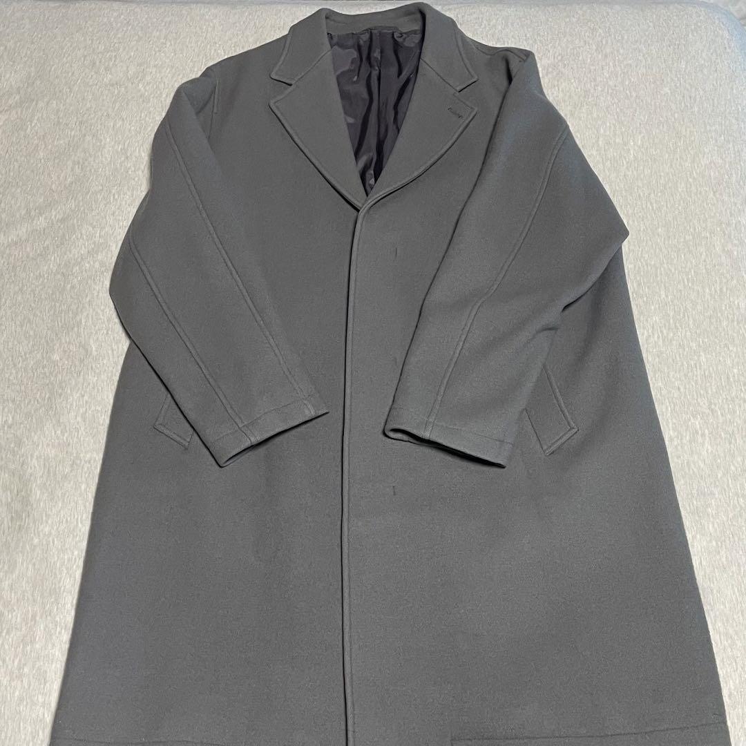 ジャケット・アウター Steven Alan 100S MELTON CHESTER COAT Steven Alan 100S MELTON CHESTER COAT - ジャケット・アウター